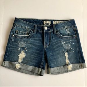 Indigo Rein Denim Shorts